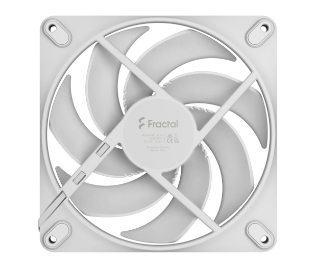 Fractal Design Momentum 14 White 140mm - 1345453 - zdjęcie 4